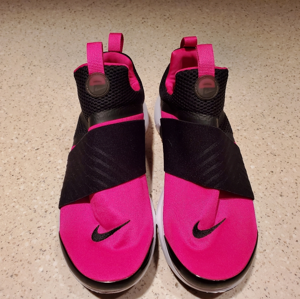 Nike Pink and Black Shoes